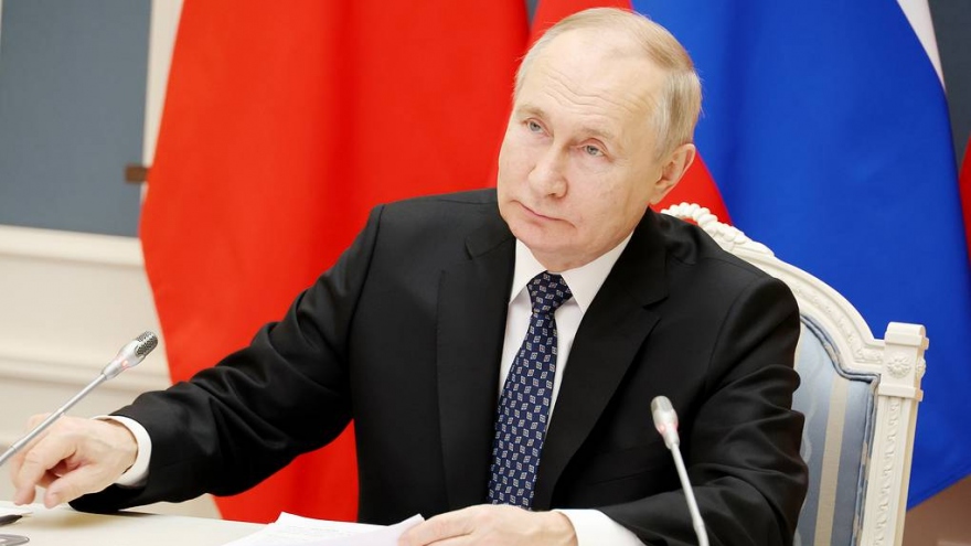 Tổng thống Putin tiếp tục chỉ trích phương Tây trong thông điệp năm mới